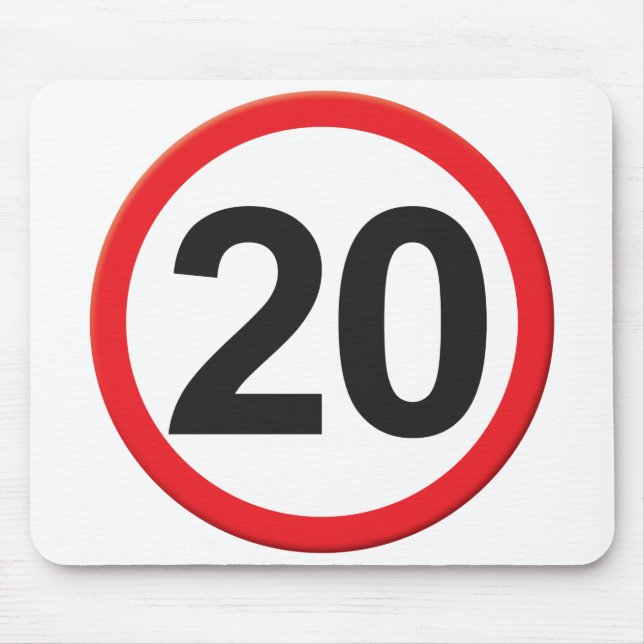 Mousepad Idade 20 (Frente)