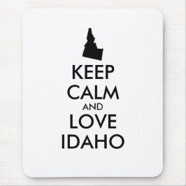 Mousepad IDAHO DE AMOR E CALMA DE MANUTENÇÃO personalizável
