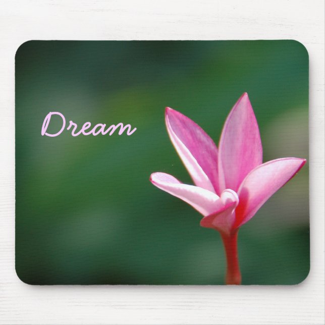 Mousepad ideal cor-de-rosa (Frente)
