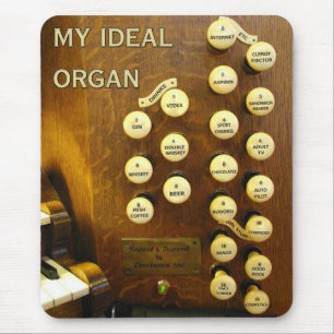 Mousepad ideal do órgão