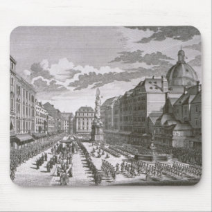 Mousepad Ideia de uma procissão no Graben