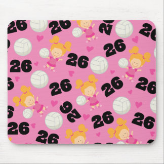 Mousepad Ideia do presente para o jogador de voleibol