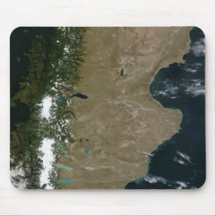 Mousepad Ideia satélite da região do Patagonia