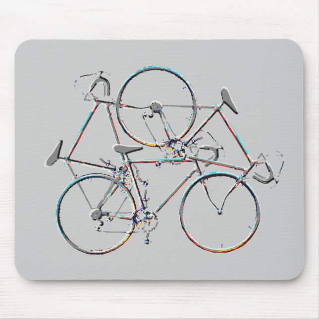 Mousepad ideias de ciclismo (Frente)