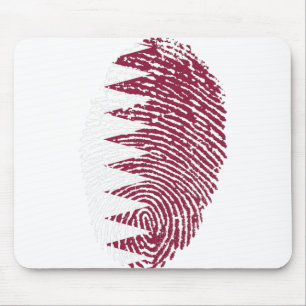 Mousepad Identidade do Orgulho do País de Impressão Digital