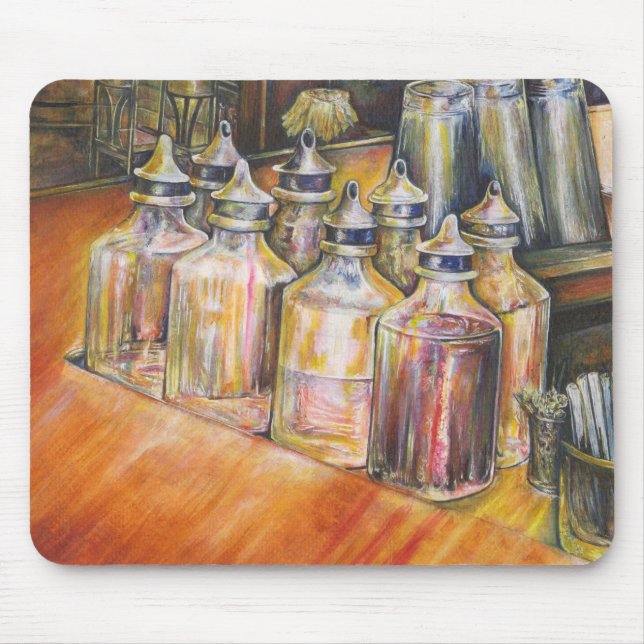 Mousepad Ideografia da luz ouro (Frente)