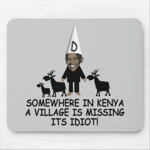 Mousepad Idiota Obama da vila