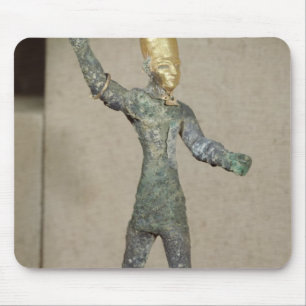 Mousepad Ídolo do Baal do deus, de Ugarit, Syria