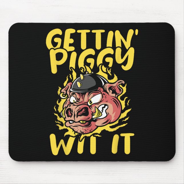 Mousepad Ignorar Roast Byrbecue Ficando Arrependido Com O C (Frente)