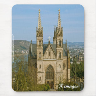 Mousepad igreja de Apollinaris em Remagen, Alemanha