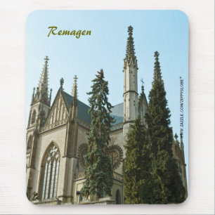 Mousepad igreja de Apollinaris em Remagen, Alemanha