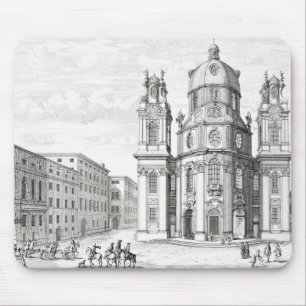 Mousepad Igreja de Notre Dame, Salzburg, Áustria, 'de