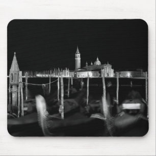 Mousepad Igreja de San Giorgio Maggiore, gondolas em Veneza