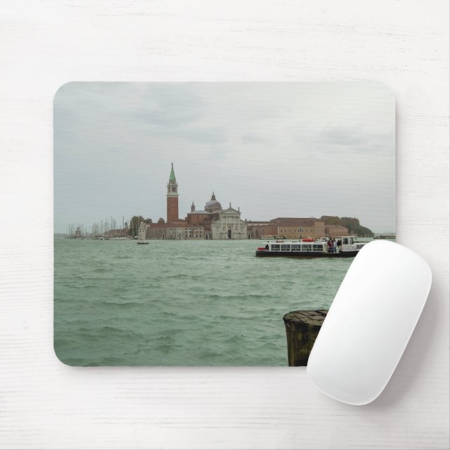 Mousepad Igreja de São Jorge Maior & Laguna de Veneza (Com mouse)