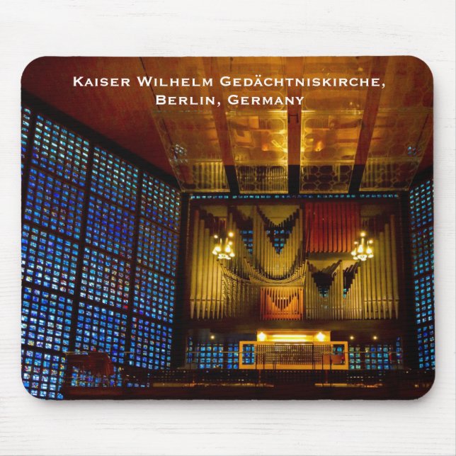 Mousepad Igreja do memorial de Kaiser Wilhelm (Frente)