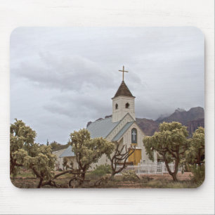 Mousepad Igreja Elvis nas montanhas Superstition