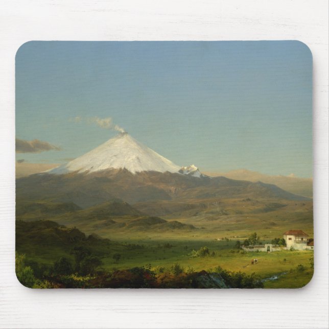 Mousepad Igreja Frederic Edwin - Cotopaxi (Frente)