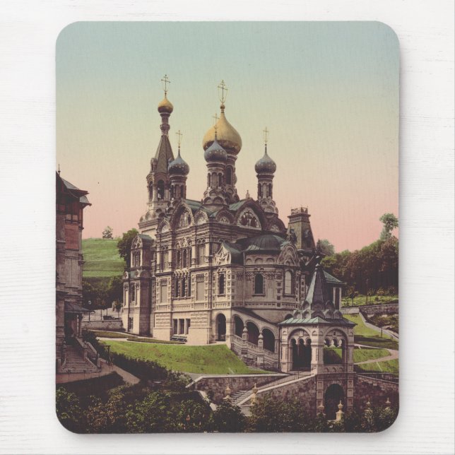Mousepad Igreja Ortodoxa Russa em Moscou (Frente)