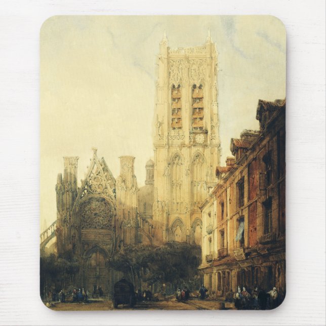 Mousepad Igreja Saint-Jacques em Dieppe (Frente)