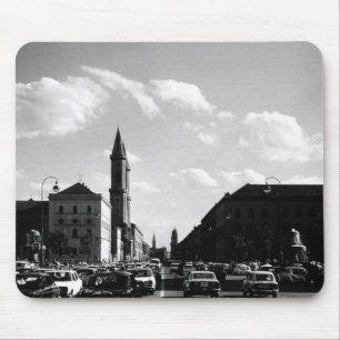 Mousepad Igreja Universitária Vintage Munique ludwigstraße 