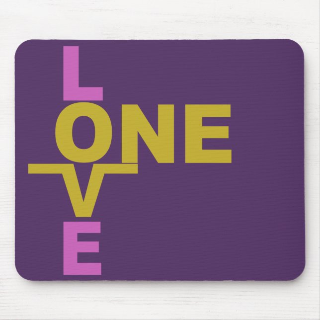 Mousepad Igualdade de casamento / Um mouse personalizado de (Frente)