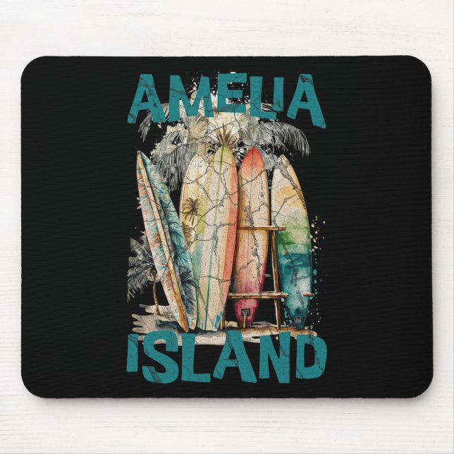 Mousepad Ilha Amelia Flórida (Frente)