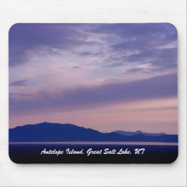 Mousepad Ilha Antelope, Lago Salt Excelente, UT