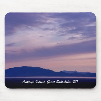 Mousepad Ilha Antelope, Lago Salt Excelente, UT