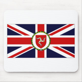 Mousepad Ilha da bandeira do tenente governador do homem