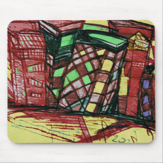 Mousepad ILHA DA CIDADE vermelha