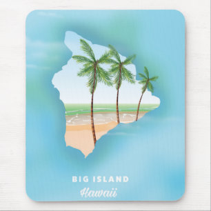 Mousepad Ilha grande de Havaí