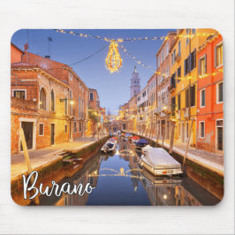 Mousepad Ilha Respiratória De Burano, Itália