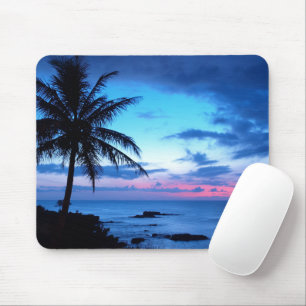 Mousepad Ilha Tropical Beach Ocean Blue Sunset Photo