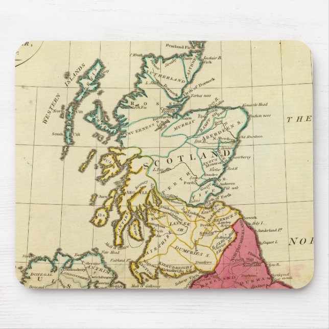 Mousepad Ilhas Britânicas 6 (Frente)