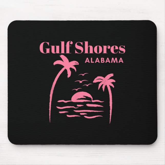 Mousepad Ilhas do Golfo do Alabama (Frente)