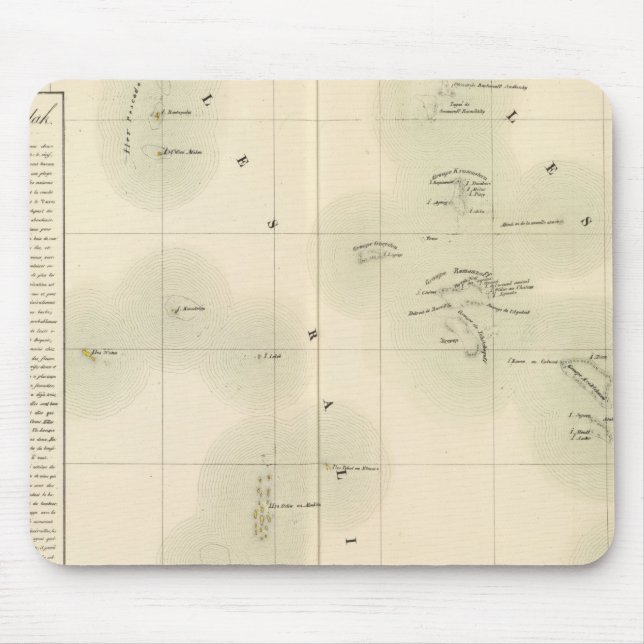 Mousepad Ilhas Marshall Oceania n.o 10 (Frente)