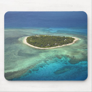 Mousepad Ilhas Tavarua e recife de corais, Ilhas Mamanuca