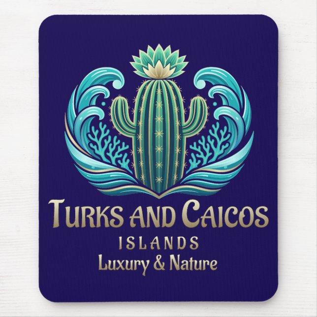 Mousepad Ilhas Turcas e Caicos (Frente)