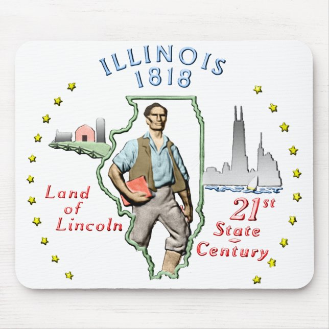 Mousepad Illinois (Frente)
