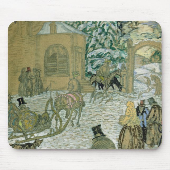 Mousepad Illustraton para "Dubrovsky", por Alexander (Frente)