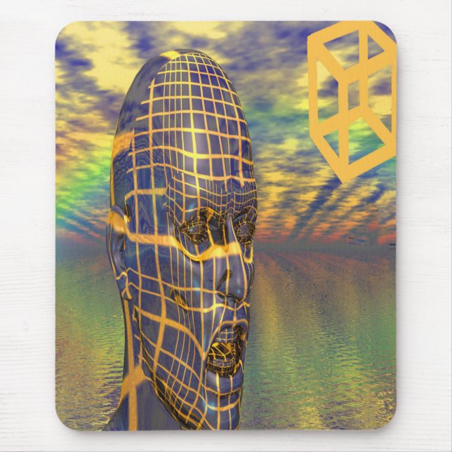 Mousepad Ilusão planetária (Frente)