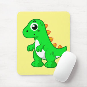 Mousepad Ilustração Bela De Tyrannosaurus Rex.