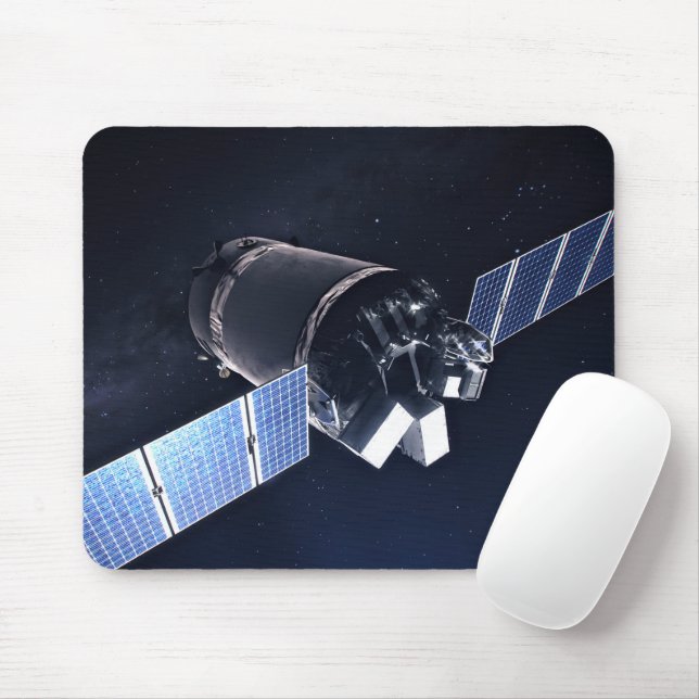 Mousepad Ilustração Da Nave Espacial Xl Do Dragão. (Com mouse)