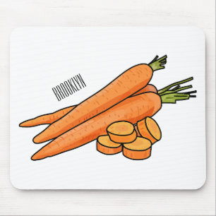 Mousepad Ilustração de desenho animado