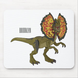 Mousepad Ilustração de desenho animado de Dilophosaurus