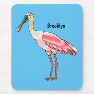 Mousepad Ilustração de desenho animado de pássaros