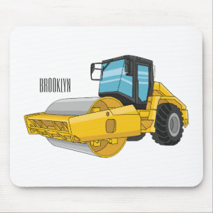 Mousepad Ilustração de desenho em rolo de estrada