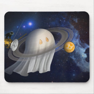 Mousepad Ilustração de Dia das Bruxas de um artista