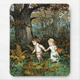 Mousepad Ilustração de Hansel e de Gretel