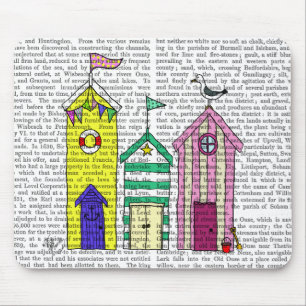 Mousepad Ilustração de Huts de Praia 1